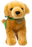 Avalanche dog plush front view.