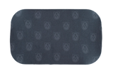 Goggle cover, flat view.