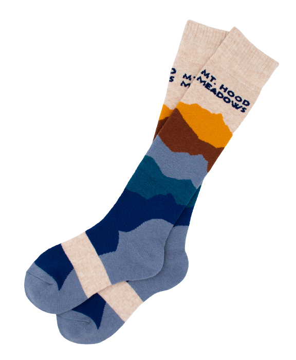 Mt. Hood Meadows Merino Ski Socks Mt. Hood Meadows Gift Shop