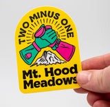 "Two Minus One" Last Run Sticker