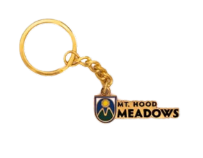 Gold Logo Key Chain