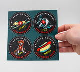 Avalanche Dogs Sticker Sheet