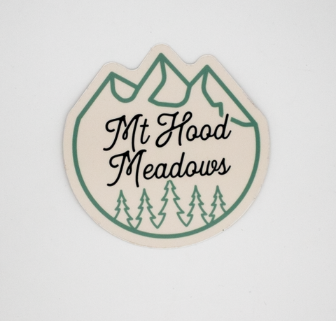 Mountains and Trees Sticker
