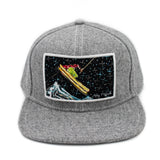 Ski On Flatbrim Hat