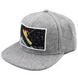 Ski On Flatbrim Hat
